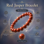 Load image into Gallery viewer, Red Jasper Bracelet