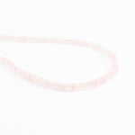 Load image into Gallery viewer, Rose Quartz Necklace Oval Beads 6mm Love Rocks Necklace