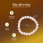 Load image into Gallery viewer, Rose Quartz Bracelet: Self Love Love Rocks Bracelet