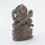 Load image into Gallery viewer, Ruby Zoisite Saraswati Idol : 1901-2000 gms