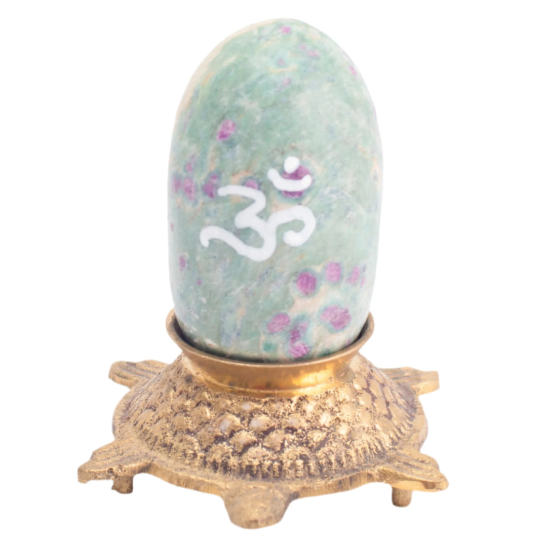Ruby Zoisite Shivalingam