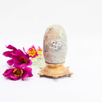 Load image into Gallery viewer, Ruby Zoisite Shivalingam Love Rocks Shivalingam