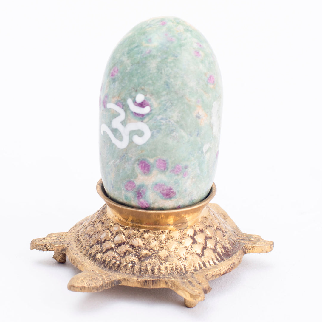 Ruby Zoisite Shivalingam