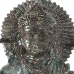 Load image into Gallery viewer, Ruby Zoisite Lakshmi Idol
