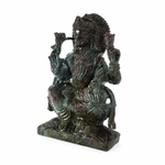 Load image into Gallery viewer, Ruby Zoisite Lakshmi idol