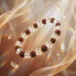 Load image into Gallery viewer, Rudraksh with Sphatik