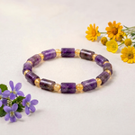 Load image into Gallery viewer, Amethyst and Citrine Bracelet