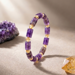 Load image into Gallery viewer, Amethyst and Citrine Bracelet