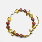 Load image into Gallery viewer, Sandstone Bracelet: Conch Charm