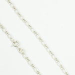 Load image into Gallery viewer, Silver Chain - Medium Oval Interlocking - Love Rocks