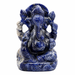 Load image into Gallery viewer, Sodalite Ganesha Idol
