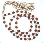 Load image into Gallery viewer, Sphatik Rudraksh Japamala: Spiritual Awareness and Personality Charming