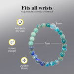 Load image into Gallery viewer, Throat Chakra Support Bracelet