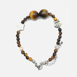 Load image into Gallery viewer, Tiger's Eye Bracelet: Star Charm