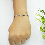Load image into Gallery viewer, Tiger's Eye Silver Bracelet