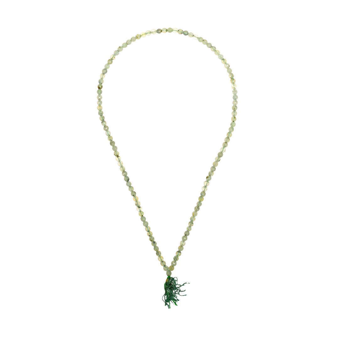 Prehnite Japamala: Prophecy and Divine Connection