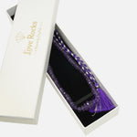 Load image into Gallery viewer, Amethyst Necklace: Peace and Calm - 1 Layer - Love Rocks