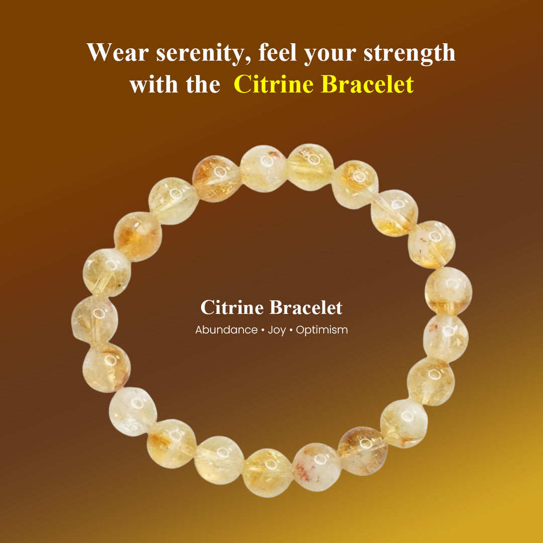 Citrine Bracelet: Abundance