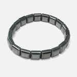Load image into Gallery viewer, Hematite Bracelet: Mental Strength and Grounding Love Rocks Bracelet