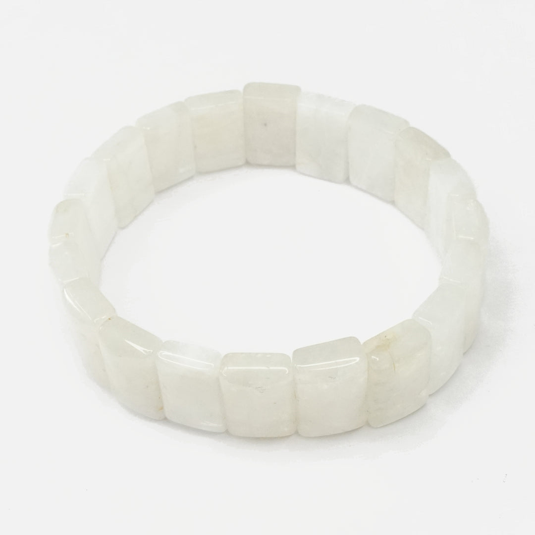 Rainbow Moonstone Bracelet: Gentleness and Calmness
