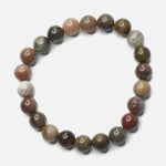 Load image into Gallery viewer, Fossilized Wood Crystal Bracelet: stabilises emotions