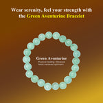 Load image into Gallery viewer, Green Aventurine Bracelet: Good Health Love Rocks Bracelet