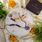 Load image into Gallery viewer, Karungali Rakhi: The Sacred Knot of Protection Love Rocks