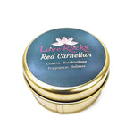 Load image into Gallery viewer, Red Carnelian Fragrance Candle