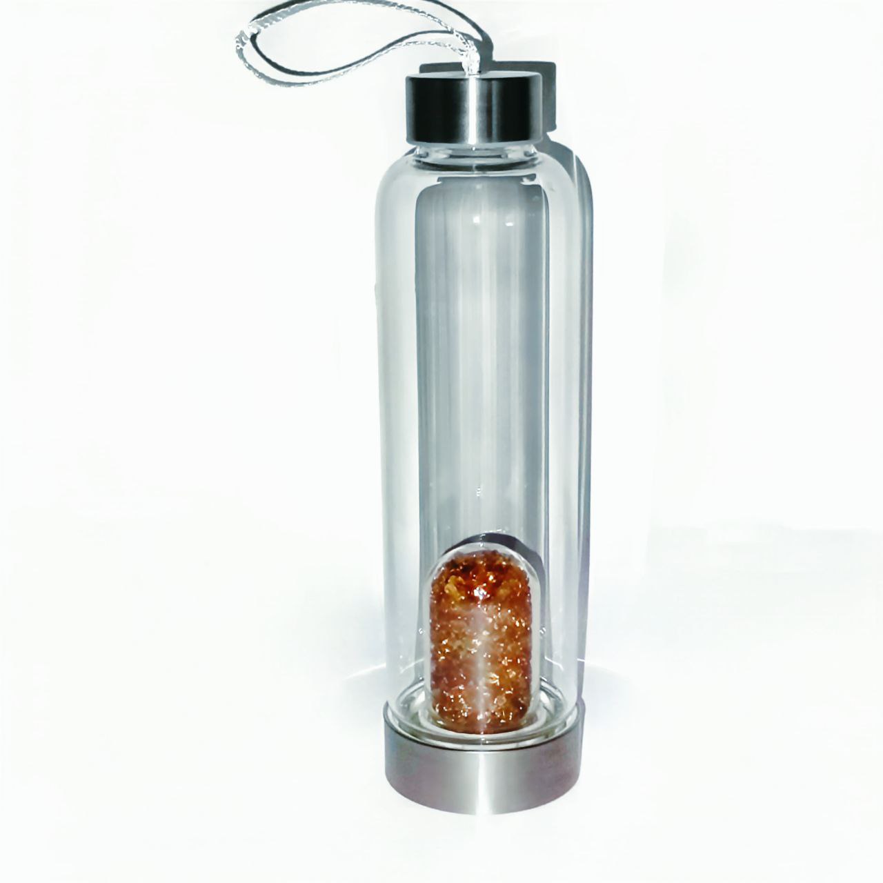Citrine Crystal Bottle