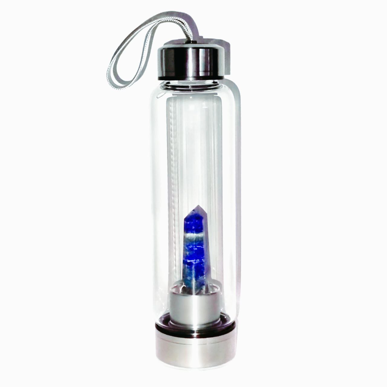 Lapis Lazuli Crystal Bottle
