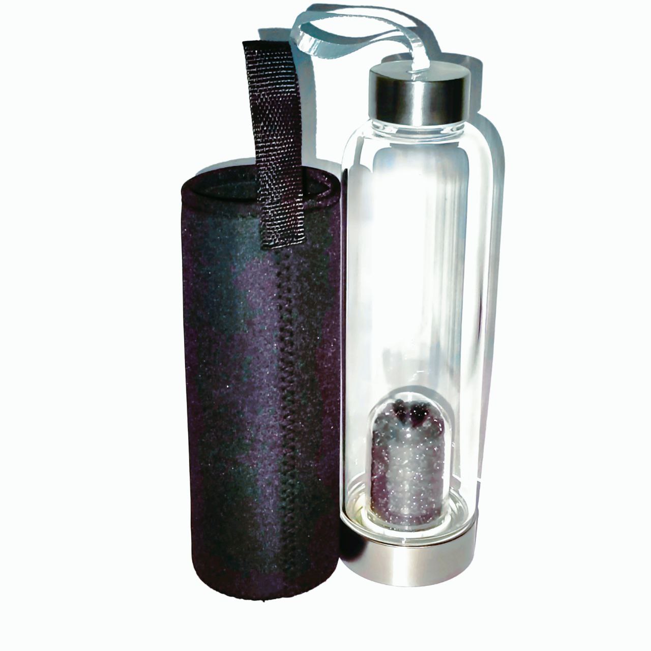Garnet Crystal Bottle