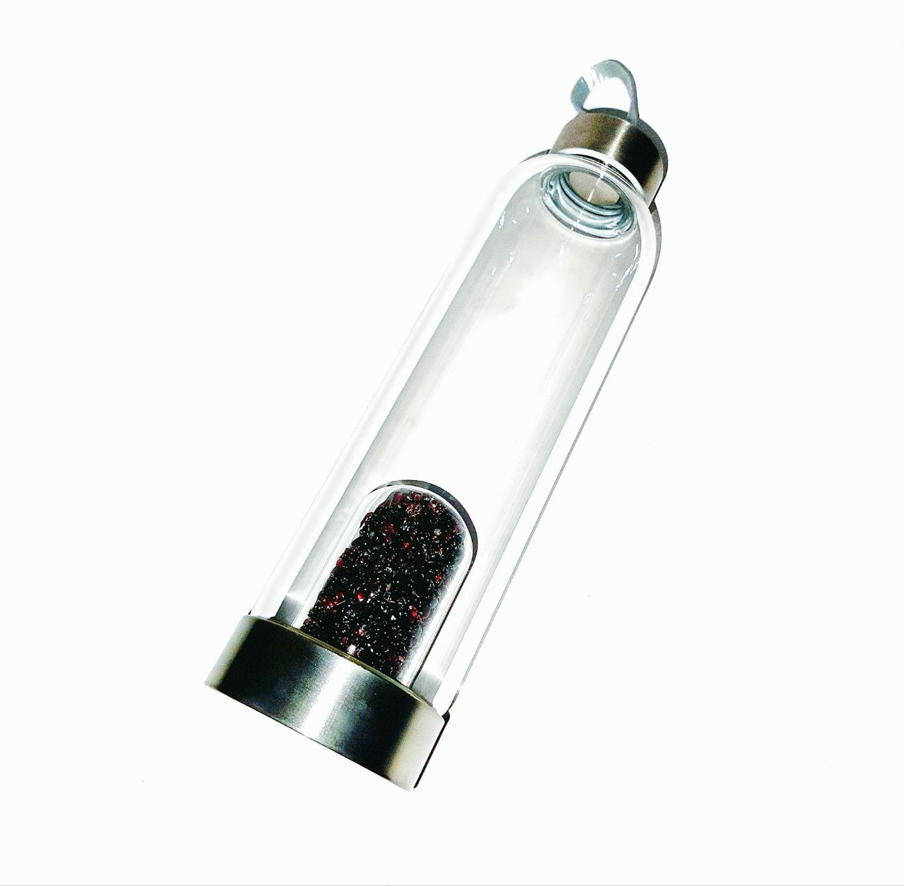 Garnet Crystal Bottle