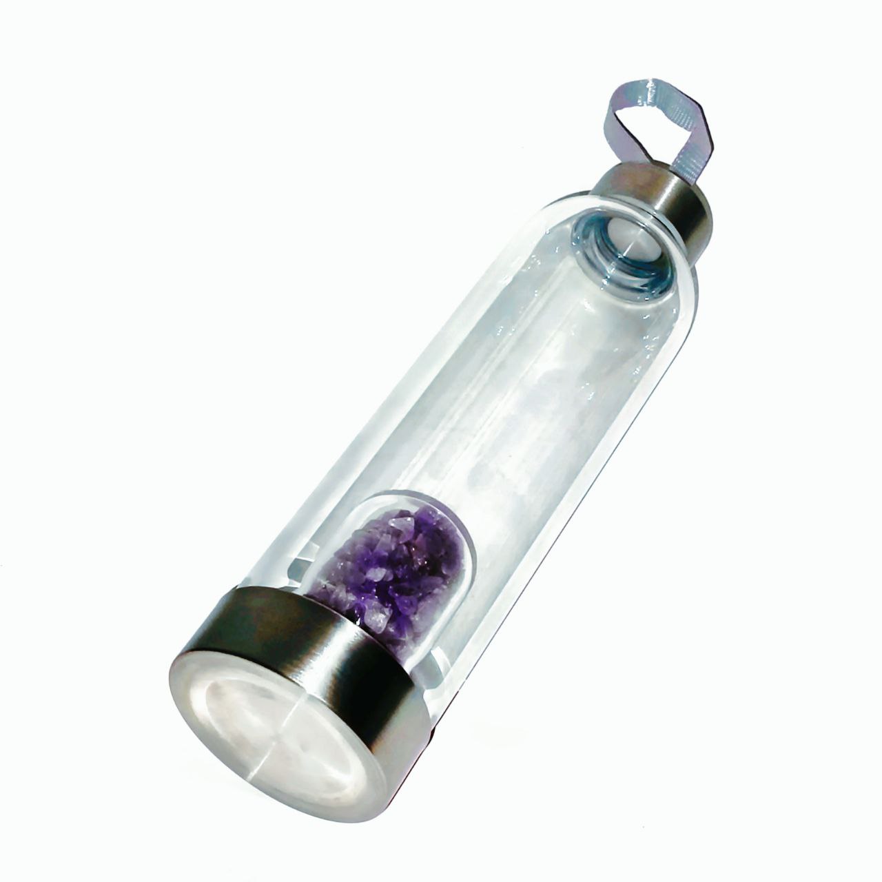 Amethyst Crystal Bottle
