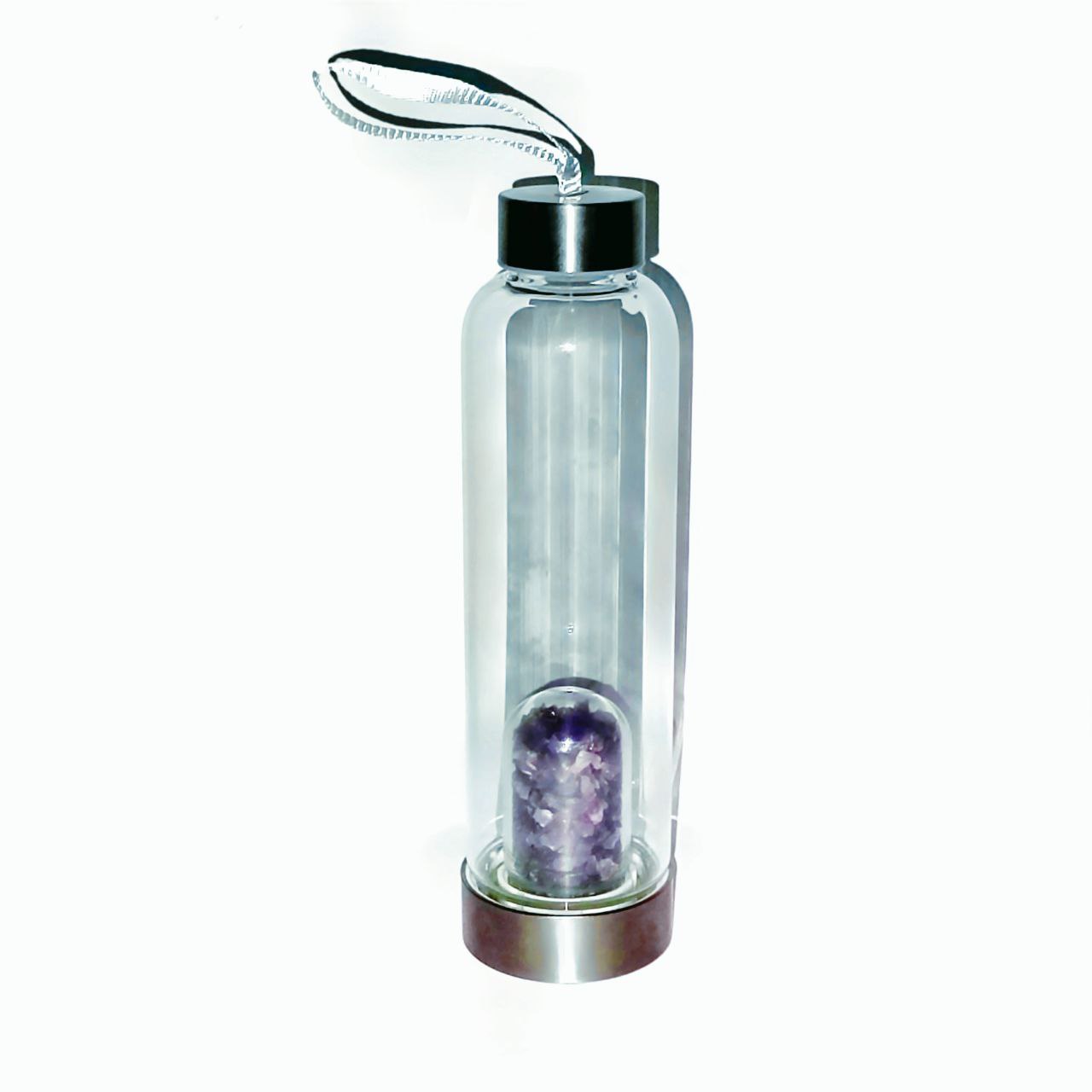 Amethyst Crystal Bottle