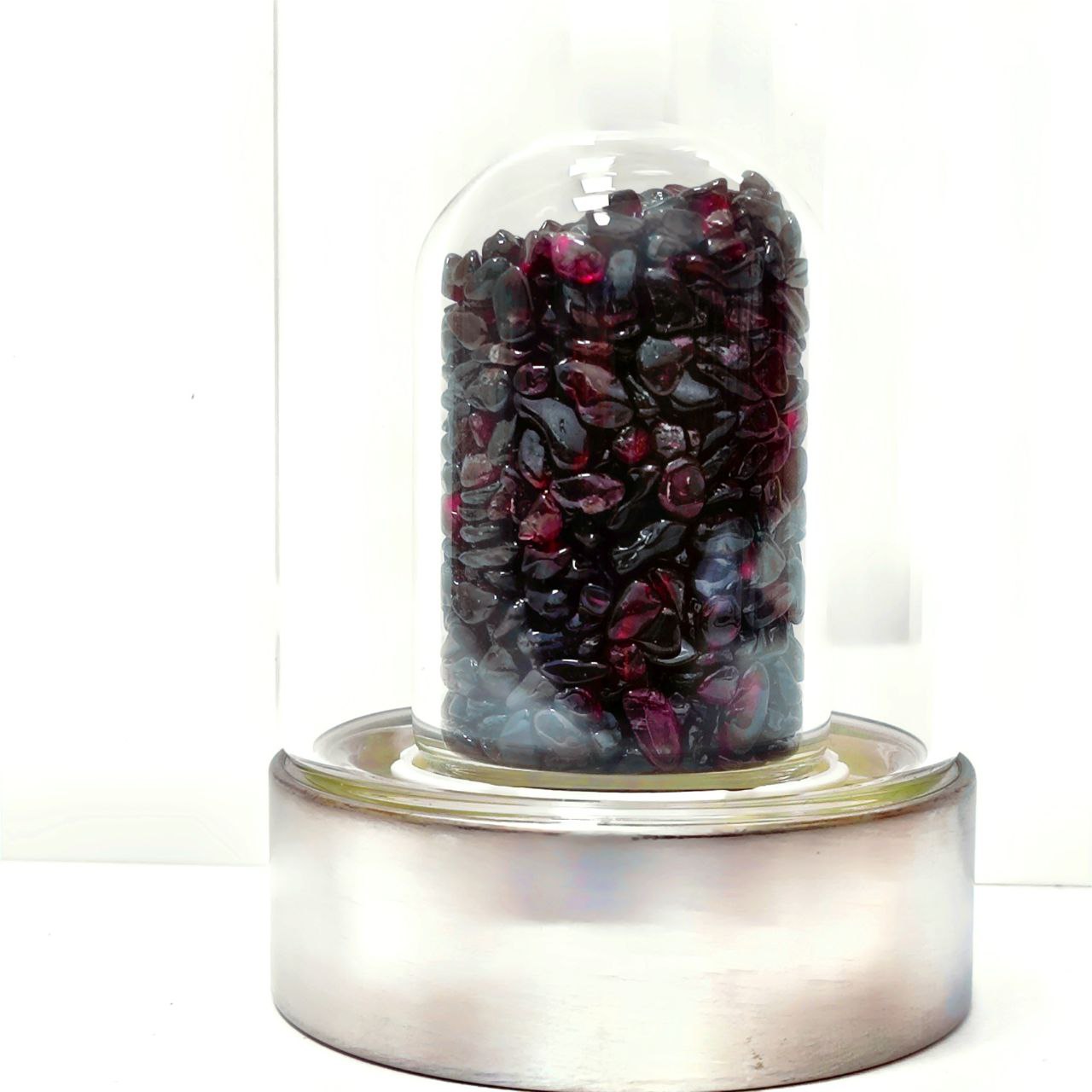 Garnet Crystal Bottle
