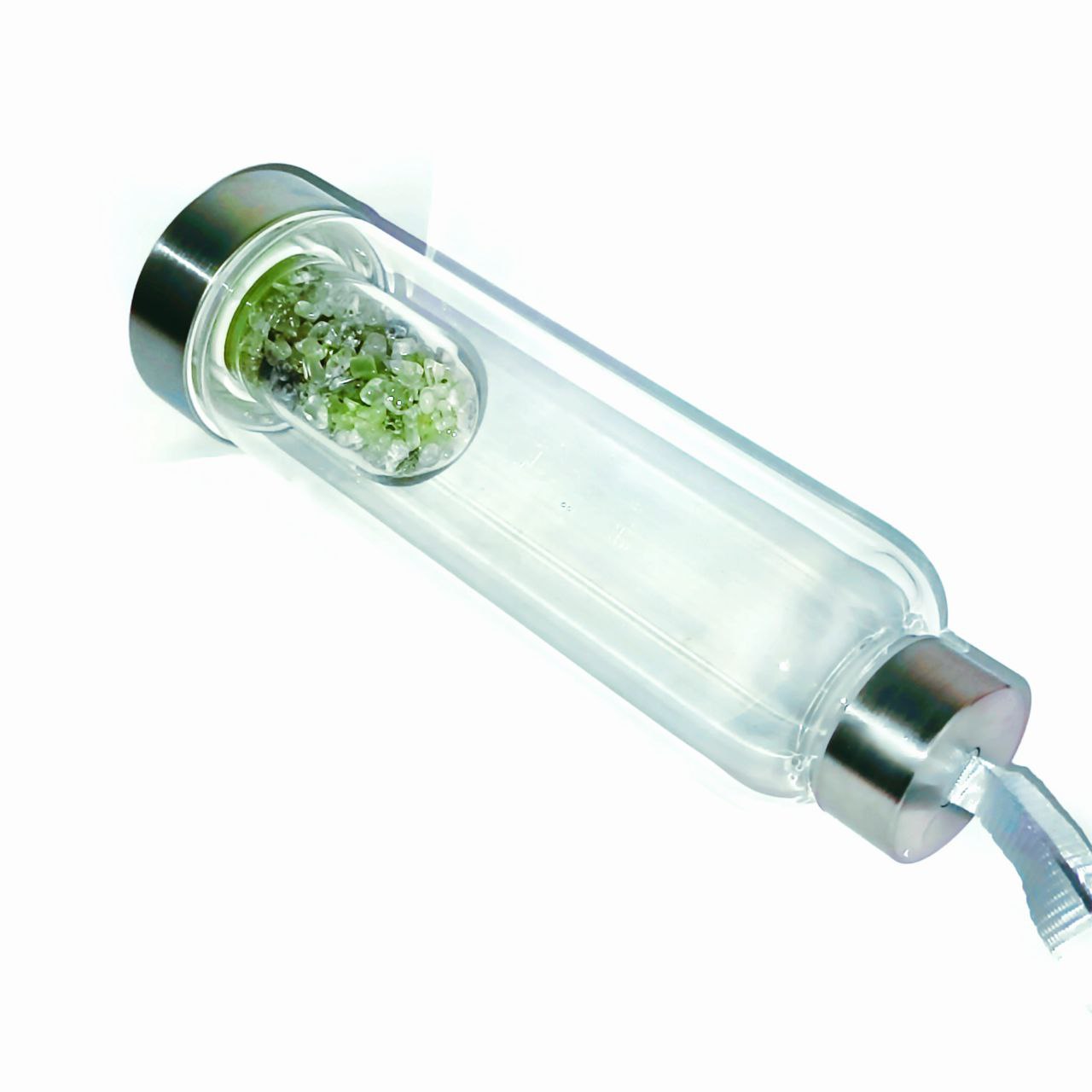 Prehnite Crystal Bottle