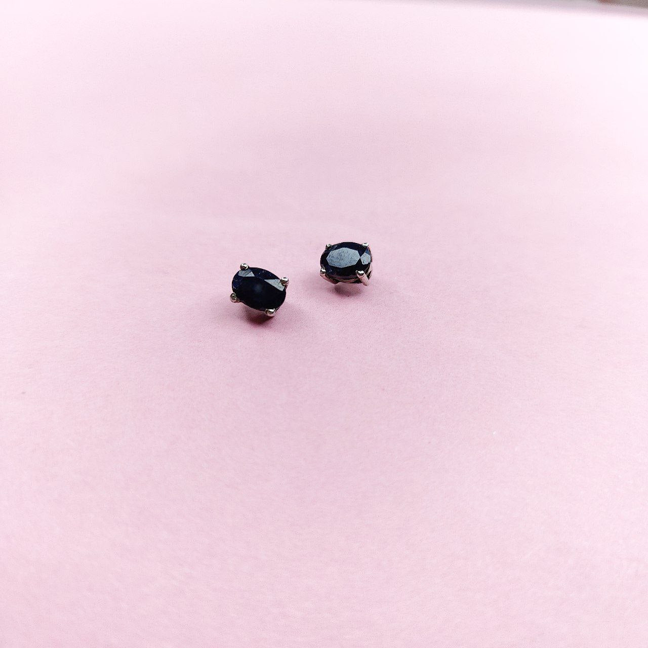 Blue Sapphire Earring