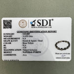 Load image into Gallery viewer, Golden Pyrite Smooth-Edge Bracelet – Wealth & Success