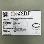 Load image into Gallery viewer, Natural Hematite Bracelet – Crystal for Grounding, Protection & Focus