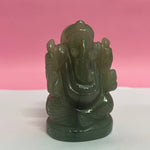 Load image into Gallery viewer, Green Jade Ganesha Idol 251-300 gms