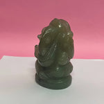 Load image into Gallery viewer, Green Jade Ganesha Idol 251-300 gms