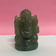 Green Jade Ganesha Idol 251-300 gms