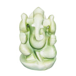 Load 3D model into Gallery viewer, Green Jade Ganesha Idol