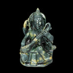 Load 3D model into Gallery viewer, Labradorite Saraswati Idol