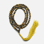 Load image into Gallery viewer, Tiger's Eye Japamala: Strength and Clarity Love Rocks Japamala