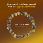Load image into Gallery viewer, Tiger's Eye Bracelet: Boosts Self Confidence Love Rocks Bracelet
