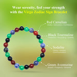 Load image into Gallery viewer, Virgo Zodiac Sign Bracelet