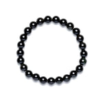 Load image into Gallery viewer, Black Obsidian Bracelet: Removes Negativity Love Rocks Bracelet