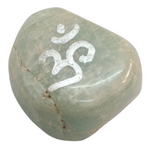 Load image into Gallery viewer, Amazonite Tumbled Stone: Dispels Worries and Fear - Love Rocks