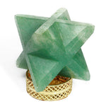 Load image into Gallery viewer, Green Aventurine Merkaba: Good Health Love Rocks Merkabah